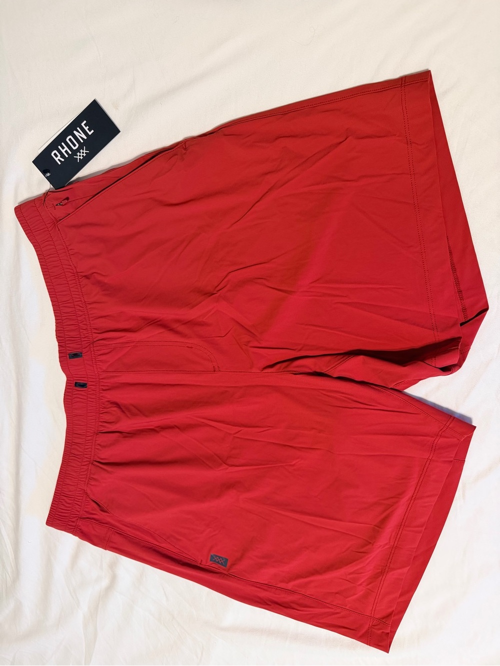 RHONE Red Brick Training Shorts